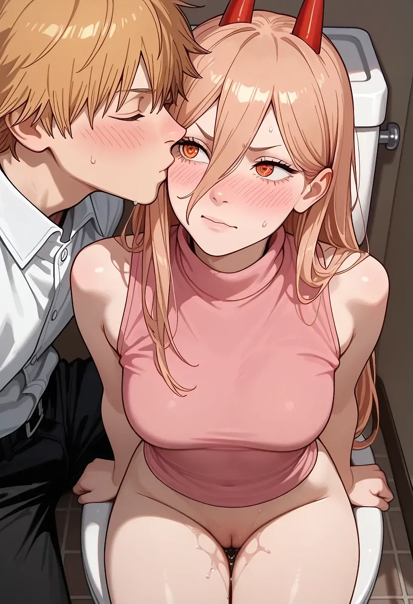 We out of tissue, so i need clean your pussy with my mouth power — Power AI art