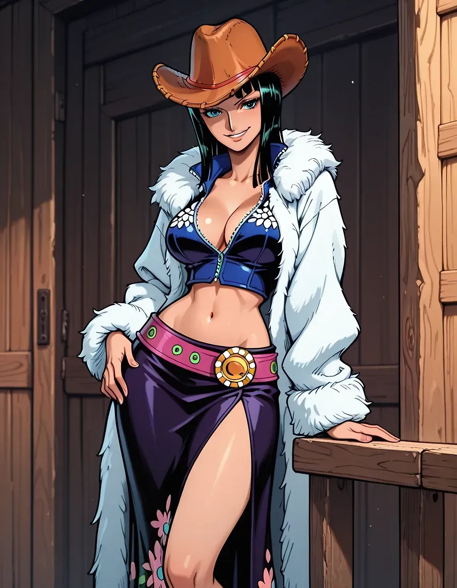 Nico Robin (my rendition) — Nico Robin AI art