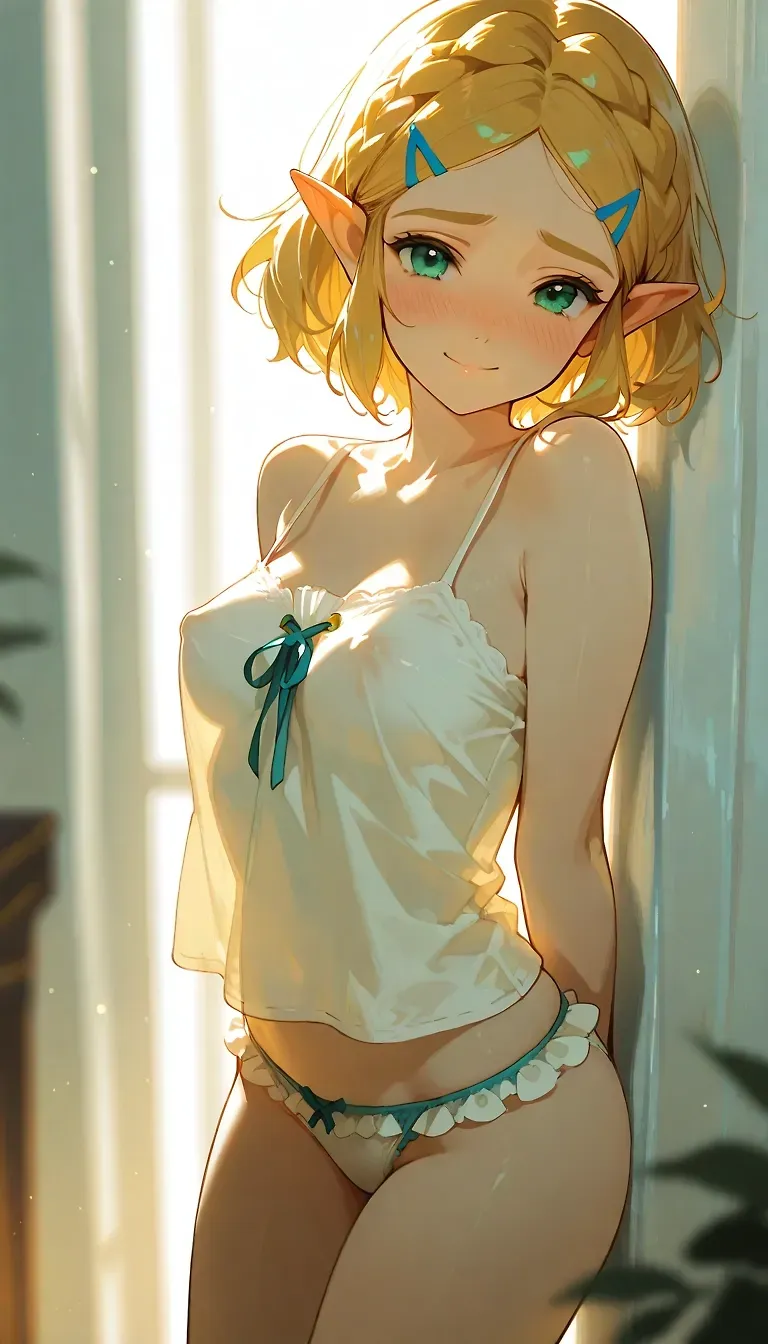 Solo, princess zelda, camisole... by nekozzie