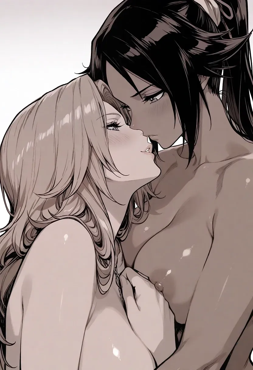 shihouin yoruichi, ,YURI, mats... by wesley33 — Rangiku Matsumoto AI art