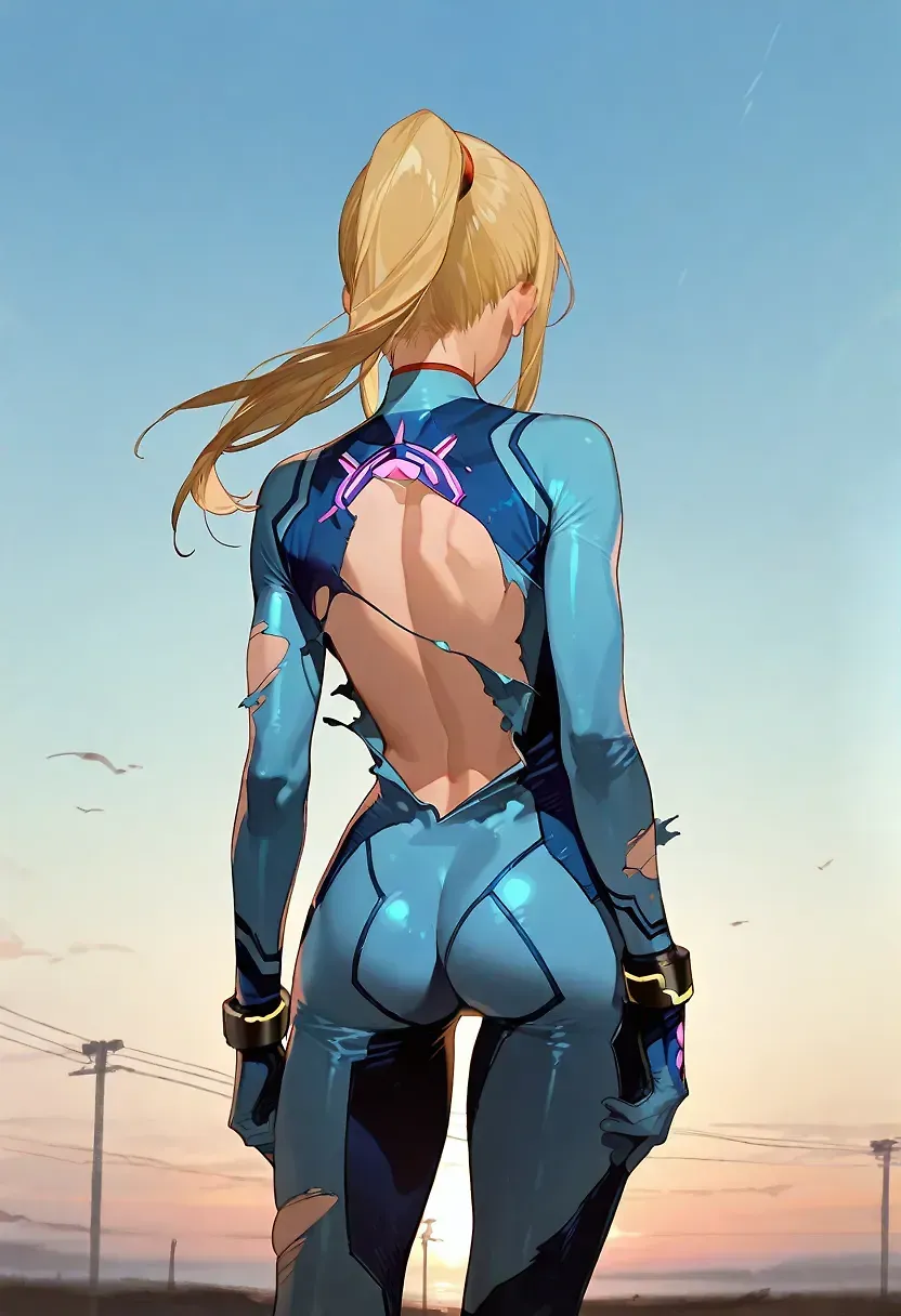 samus — Samus Aran AI art