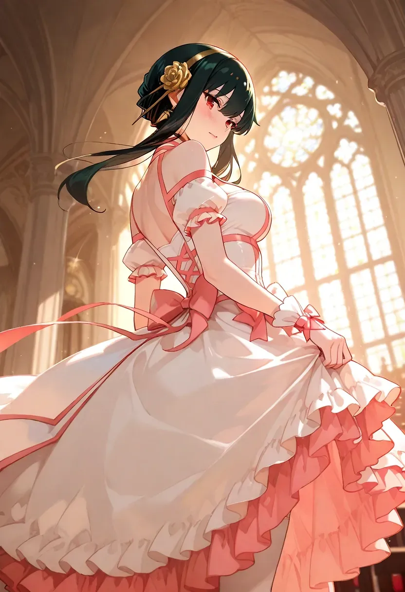 yor briar, magical girl dress,... by wesley33 — Yor Forger AI art