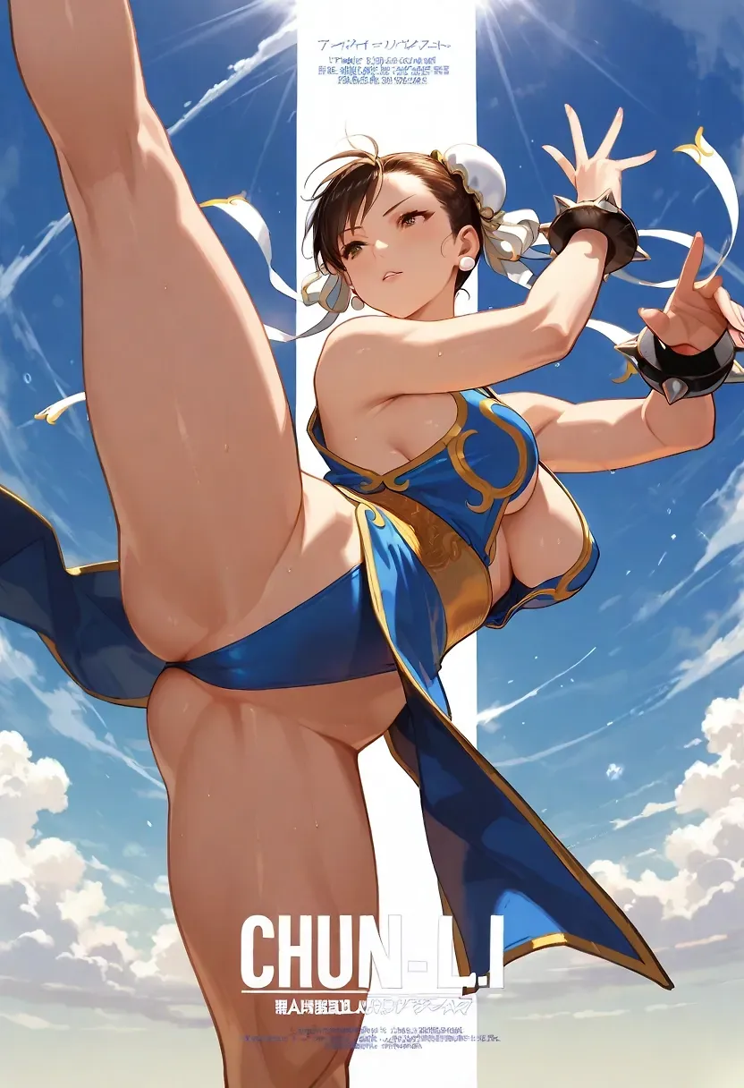 Chun-Li : The Movie — Chun-Li AI art